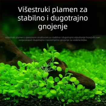 Podloga od blata za vodene biljke u akvariju, dekorativna sadnja, 20 kg, set od 50 komada