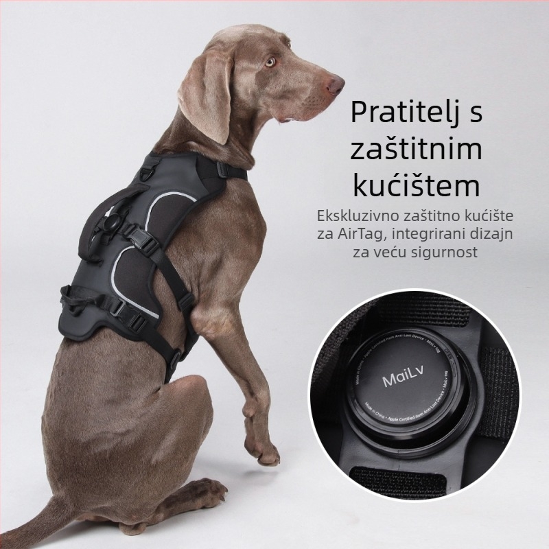 Psi prsni kaiš — Oxford tkanina, model F5011, kategorija: prsni kaiš, podrijetlo Zhejiang, nije rastezljiv