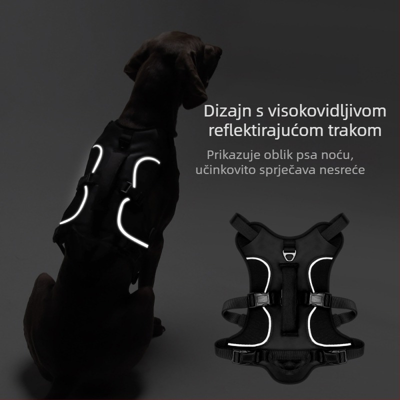 Psi prsni kaiš — Oxford tkanina, model F5011, kategorija: prsni kaiš, podrijetlo Zhejiang, nije rastezljiv