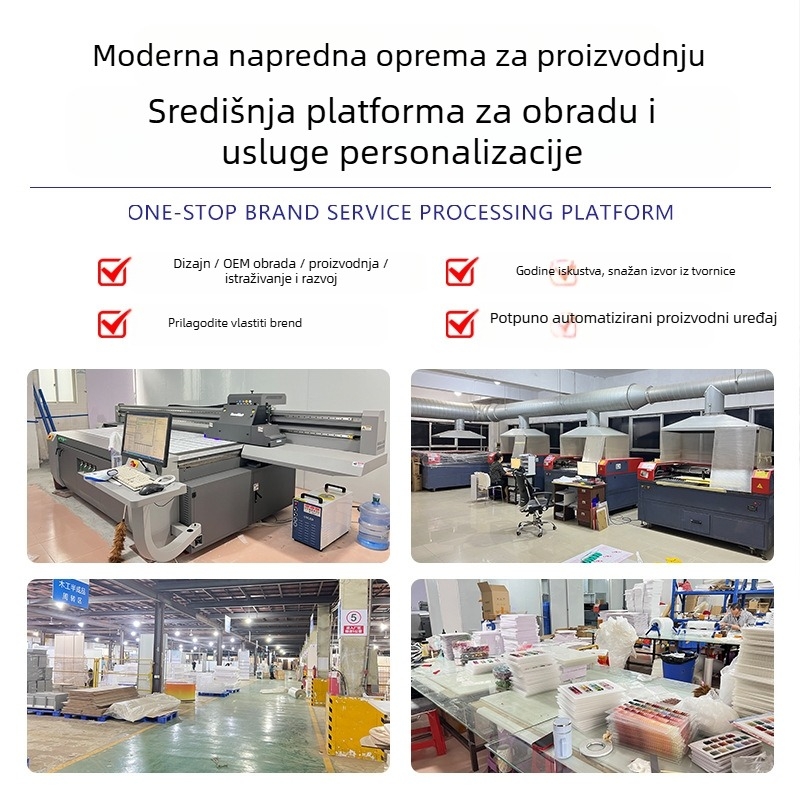 Akrilna ploča za izlaganje nokta s magnetskom uklonjivom probnom pločom za provjeru dizajna