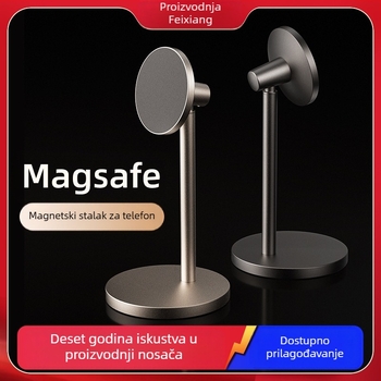 Stolni držač za telefon MagSafe, aluminijska zlitina, mogućnost prilagodbe