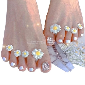 Razdjelnik za prste na nozi za manikuru sa silikonskim perlama