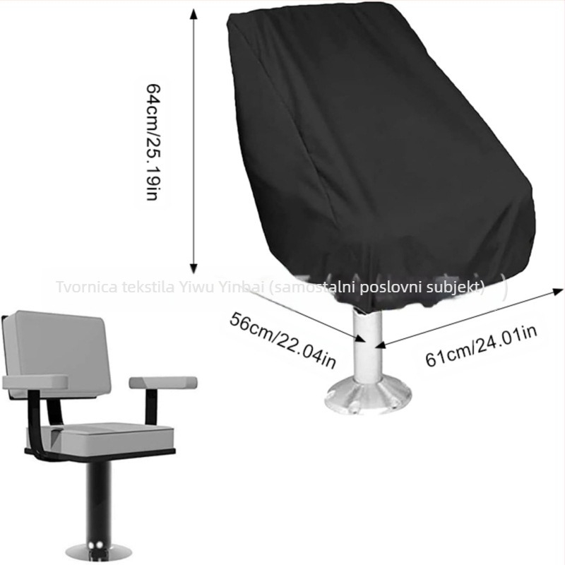 Presvlake za sjedala čamca - poliester, Silver Cypress, universalni stil, model 07266, za brodove, jahte i ribolovna plovila