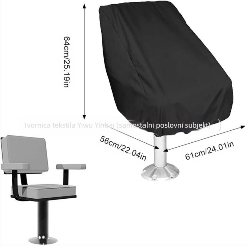 Presvlake za sjedala čamca - poliester, Silver Cypress, universalni stil, model 07266, za brodove, jahte i ribolovna plovila