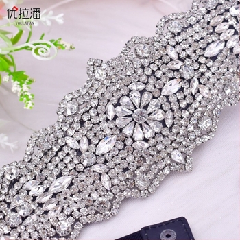 Pojas za struk s kristalima, geometrijski uzorak, elastični kaiš, tkanina, skrivena kopča