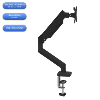 Expassion aluminijski stolni nosač monitora, model PSMA03, tip stola, nosač