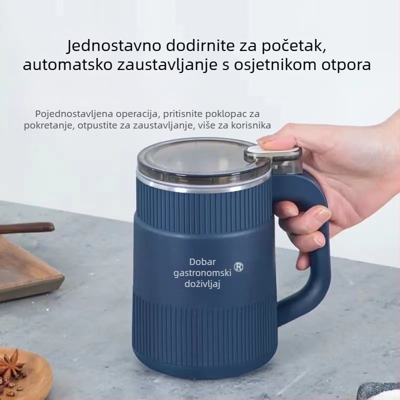 Domaći mljevenje za mokro i suho mljevenje, s 5 oštric od nehrđajućeg čelika, do 10.000 o/min, 110–240 V