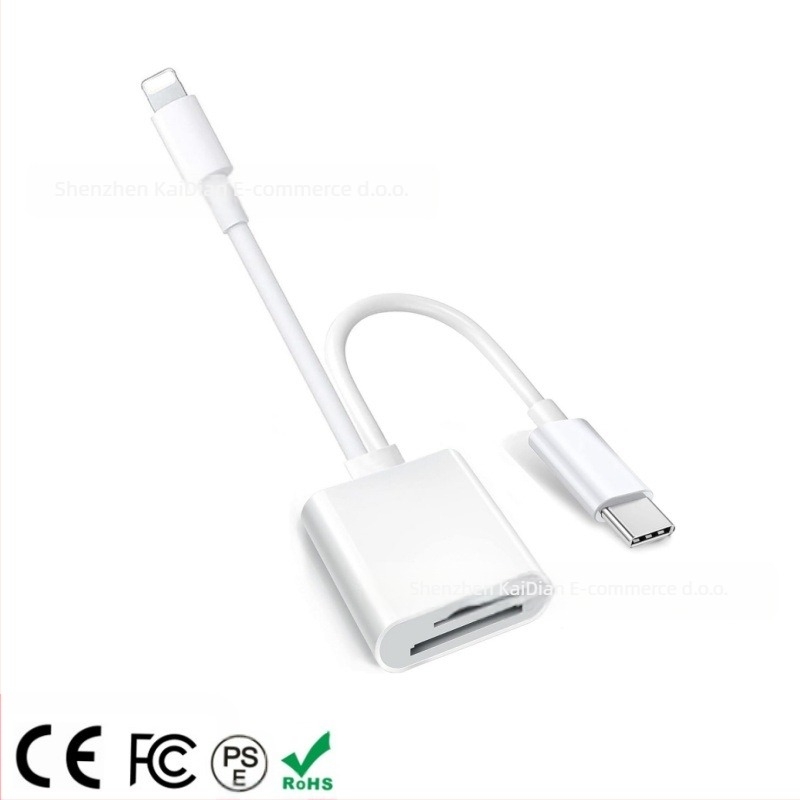 Čitač kartica Type-C, dva u jednom SD/TF za Apple uređaje, USB 2.0