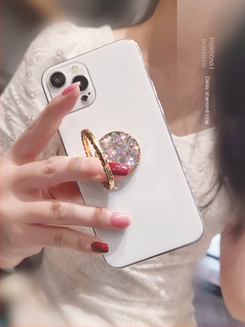 Stolni držač za telefon s prstenom — Jager, Model: Svi modeli, Desktop upotreba, Licencirana privatna marka: Da