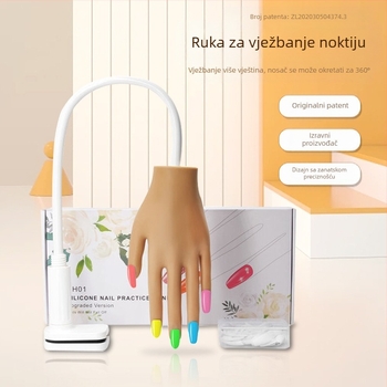 Protezna ruka za vježbanje manikure, Win, TPR materijal, neto težina 650 g, šifra proizvoda H01