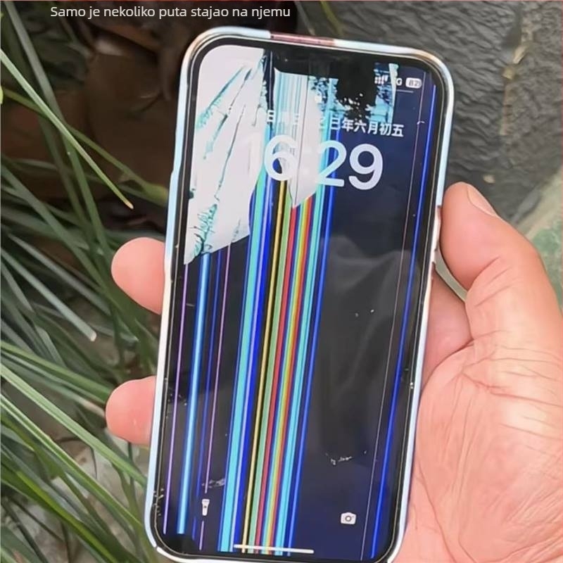 Kućište za telefon s tragovima cinka i dojmom lomljenog izgleda, otporno na padove, Serija 1, Šifra proizvoda 000000, Brand: Bez brenda