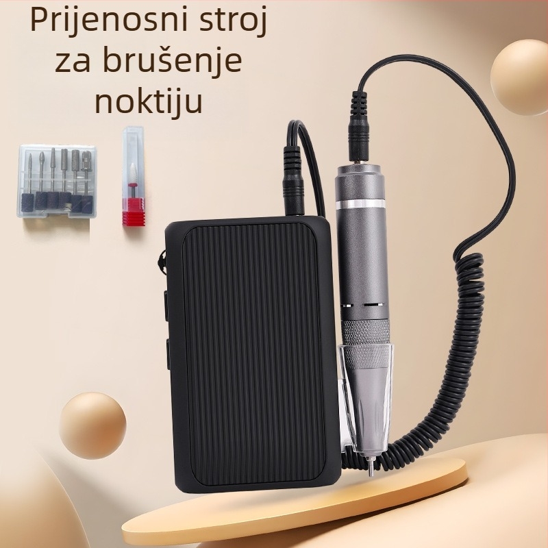 Električni pilnik za nokte – alat za brušenje površine noktiju, plastično kućište, model CH-DM802, Zhejiang