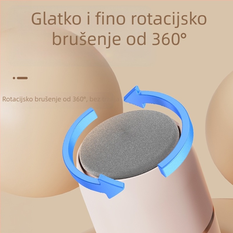 Električni pedikerski uređaj za kućnu upotrebu – uklanja mrtvu kožu i žuljeve, punjivi uređaj za njegu stopala