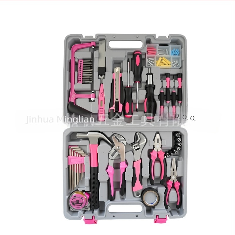 108-dijelni set alata od ugljičnog čelika, višenamjenski — čekić, ključevi i kliješta, za kućnu upotrebu