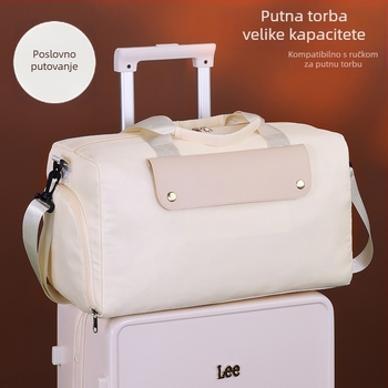 Unisex putna torba – 20–35 L, poliester, vodootporna, suho-mokro odvajanje, poliester podstava
