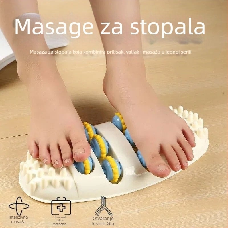 Masažer za stopala s akupresurnim točkama za refleksologiju i cirkulaciju krvi, težina 280 g