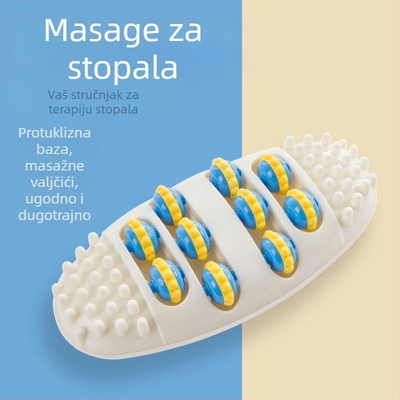 Masažer za stopala s akupresurnim točkama za refleksologiju i cirkulaciju krvi, težina 280 g
