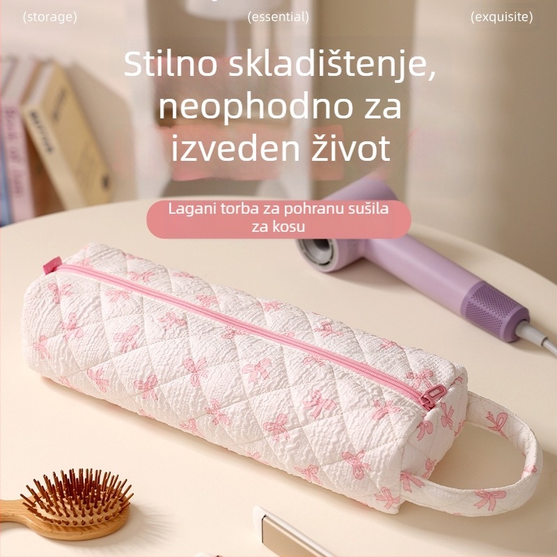 Torba za pohranu sušila za kosu – kubičnog oblika, poliester, višenamjenska, za putovanja, kompatibilna s Dyson