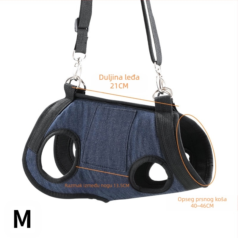 Torba za kućne ljubimce za izlaske – Materijal: Sandwich Mesh + Denim; Šifra proizvoda: 10184; Kategorija: Torba za kućne ljubimce; Tvrdoća: Srednja; Uzorak: Jednobojan