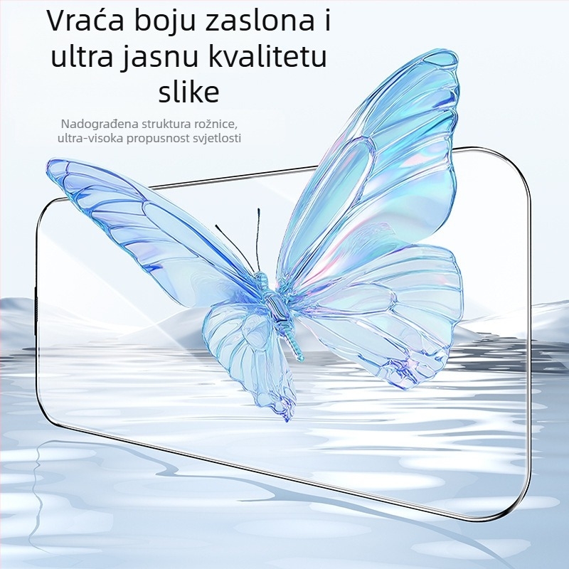 Zaštitno staklo za prednju ploču s Anti-Peep, HD jasnoćom, brzo postavljanje, Dust-Free Kit za iPhone 11–14 seriju