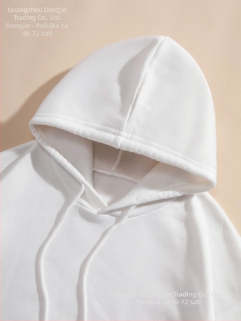 Ženski hoodie s grafikom crtanog lika, mehka fleece podstava, kapuljača s vezicom, ležeran kroj, dugi rukavi, poliester