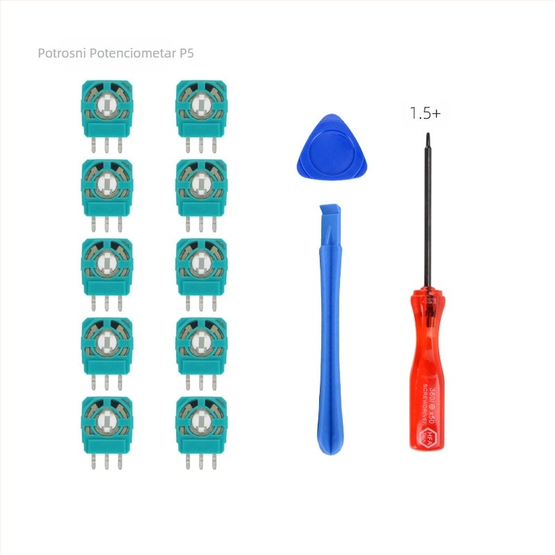 Set alata za popravak joysticka PS5 kontrolera s podesivim potenciometrom