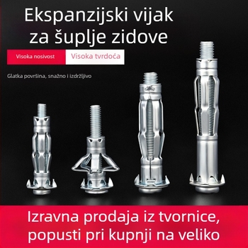 Kt Vijak za suhozidnu ekspanziju za šuplje zidove i stropove | Kompatibilno sa šupljim zidovima | Model 1022137837