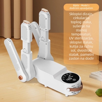 Sušilo za cipele – potpuno automatsko, dvostruka upotreba: suho/mokro, brzo sušenje, dezodoriranje, sterilizacija