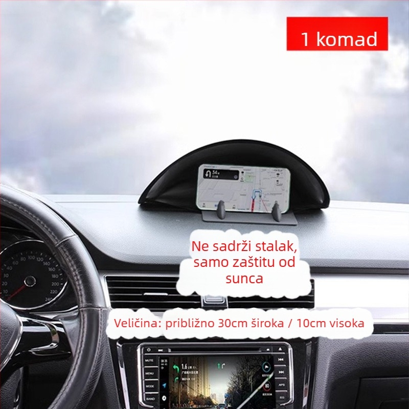 Auto sjenila za telefon i ploču – sklopa, protiv odsjaja, univerzalna kompatibilnost, model F77HJT789M6MMS