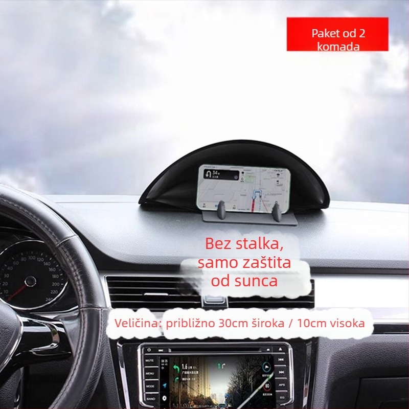 Auto sjenila za telefon i ploču – sklopa, protiv odsjaja, univerzalna kompatibilnost, model F77HJT789M6MMS