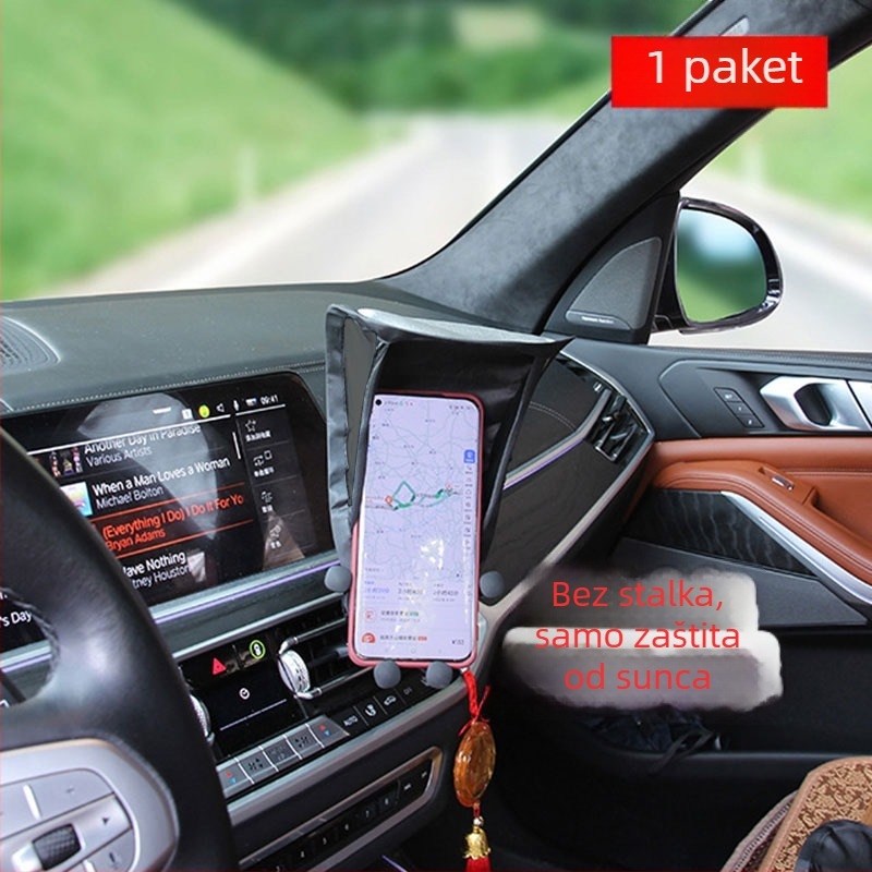 Auto sjenila za telefon i ploču – sklopa, protiv odsjaja, univerzalna kompatibilnost, model F77HJT789M6MMS