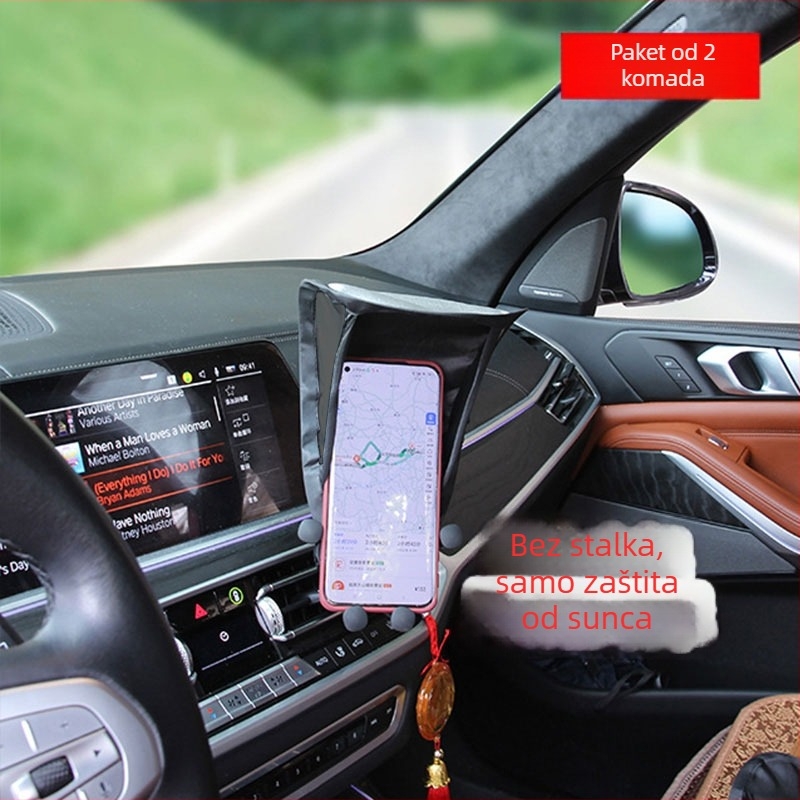 Auto sjenila za telefon i ploču – sklopa, protiv odsjaja, univerzalna kompatibilnost, model F77HJT789M6MMS