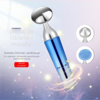 Neolithic tri-u-jednom uređaj za njegu lica – čišćenje i obnavljanje kože, ABS, IPX1 vodootpornost, model SM18, prenosno za kućnu uporabu.