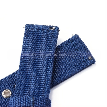 Nylon plisirana narukvica za sat, kompatibilna sa Seiko i Omega, model JY9, mehanizam brzog otpuštanja, unisex