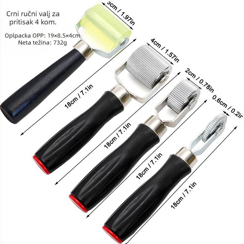 Set alata za popravak guma s rollerom za automobile, zvučna izolacija, prekogranični izvoz