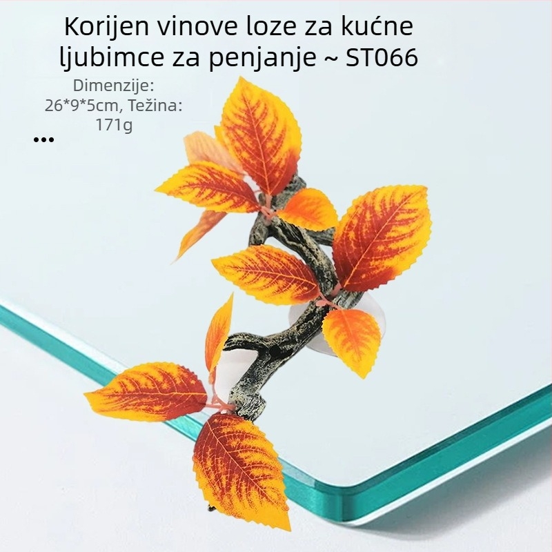 Akvariumska ukras od smole - trup drveta i vinova loza za scenografiju i skrivanje (HY011) od Julongyuan