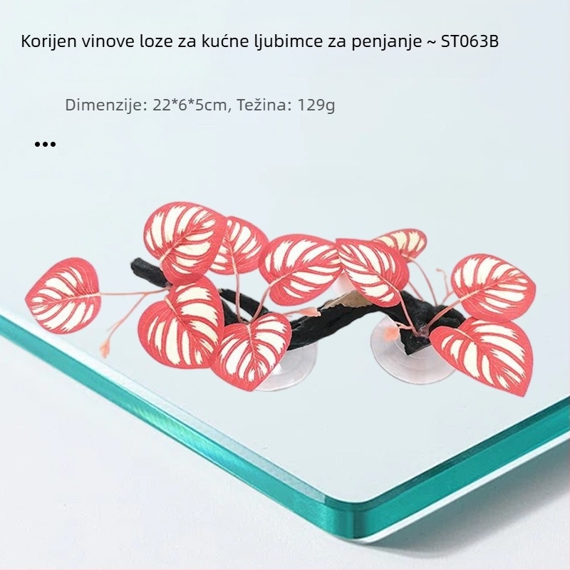 Akvariumska ukras od smole - trup drveta i vinova loza za scenografiju i skrivanje (HY011) od Julongyuan