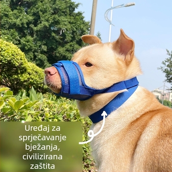 Njuška psa — protiv ugriza i laja, sprječava neželjeno gutanje; za sve veličine pasa; Kategorija: Drugo; Materijal: Drugo; Uvoz: Ne; Marka: Druga; IP: Ne