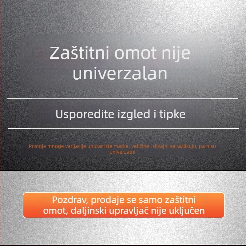 Samsung zaštitni kućište daljinskog upravljača – debeli mekani silikon, otporno na padove i svjetleće