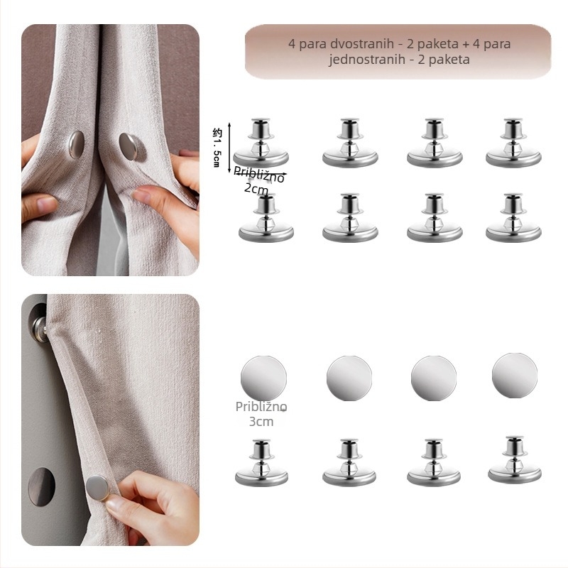 Kopča za zavjese – akril, moderan minimalistički stil, kategorija: kopča za zavjese, nije moguće prilagoditi