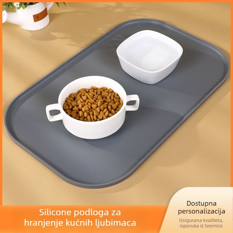 Silikonski podmetač za hranu kućnih ljubimaca, marka Hongyan, alati za hranjenje