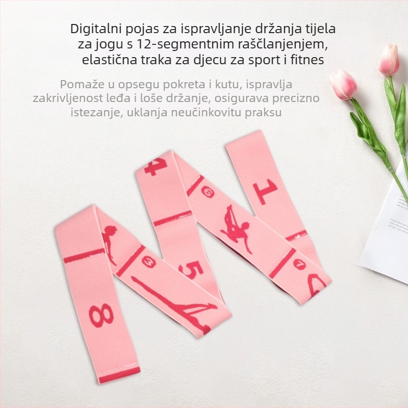 Joga korekcijska digitalna traka s segmentiranim 12-grid dizajnom; Materijal: poliester + lateks svila; Marka: Changhong; Kod proizvoda: 12 grids-position type