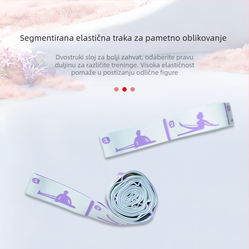 Joga korekcijska digitalna traka s segmentiranim 12-grid dizajnom; Materijal: poliester + lateks svila; Marka: Changhong; Kod proizvoda: 12 grids-position type