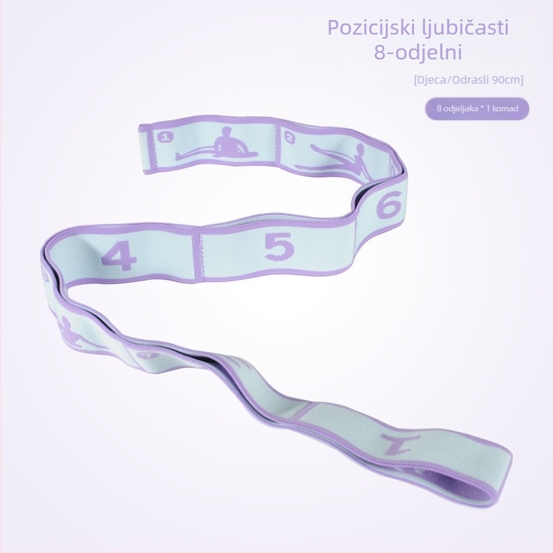 Joga korekcijska digitalna traka s segmentiranim 12-grid dizajnom; Materijal: poliester + lateks svila; Marka: Changhong; Kod proizvoda: 12 grids-position type