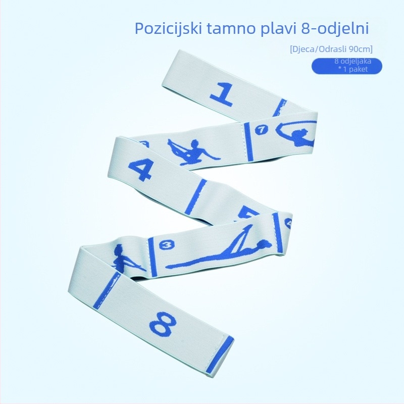 Joga korekcijska digitalna traka s segmentiranim 12-grid dizajnom; Materijal: poliester + lateks svila; Marka: Changhong; Kod proizvoda: 12 grids-position type