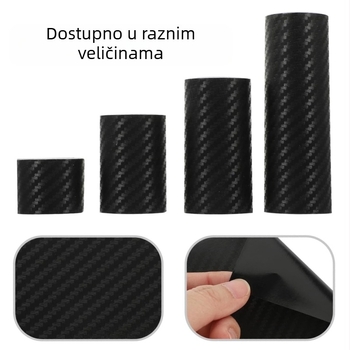 Hao Kuang Zaštitna naljepnica od karbonskih vlakana za automobil, adhezivni tip, karbonski uzorak