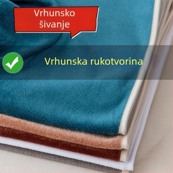 Krpa za čišćenje od mikrovlakana s rupicama za postavljanje kreveta i masažu; tiskanje loga dostupno; 140 g; apsorpcija 0–5 s