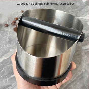 Kutija za kavu od nehrđajućeg čelika 201, moderan minimalistički stil, Luxiang