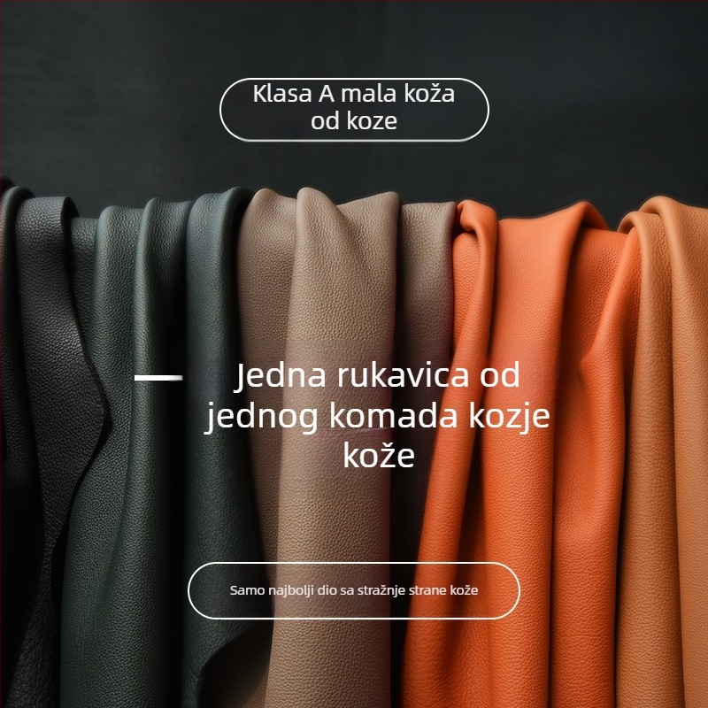 Prstaste rukavice od ovčje kože – tople, za proljeće, izlazak zima 2024