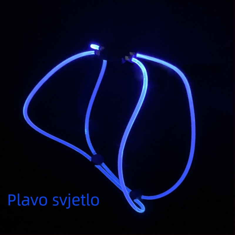 LED vesta za psa s USB punjivim prsni pojasom, DIY rezanje